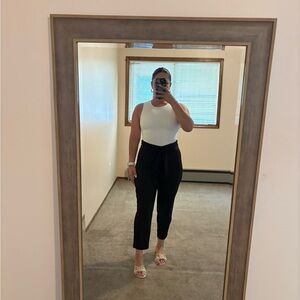 Leith Belted Tapered Pants